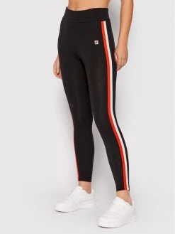 Fila Γυναίκες Κολάν Terra 689164 Μαύρο Slim Fit Μαύρο