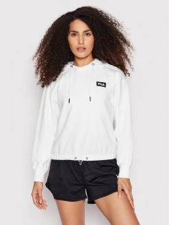 Fila Γυναίκες Μπλούζες Μπλούζα Burdur FAW0144 Λευκό Relaxed Fit Λευκό