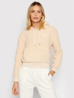 Fila Γυναίκες Μπλούζες Χωρίς Φερμουάρ Μπλούζα Yule 688948 Μπεζ Regular Fit Μπεζ