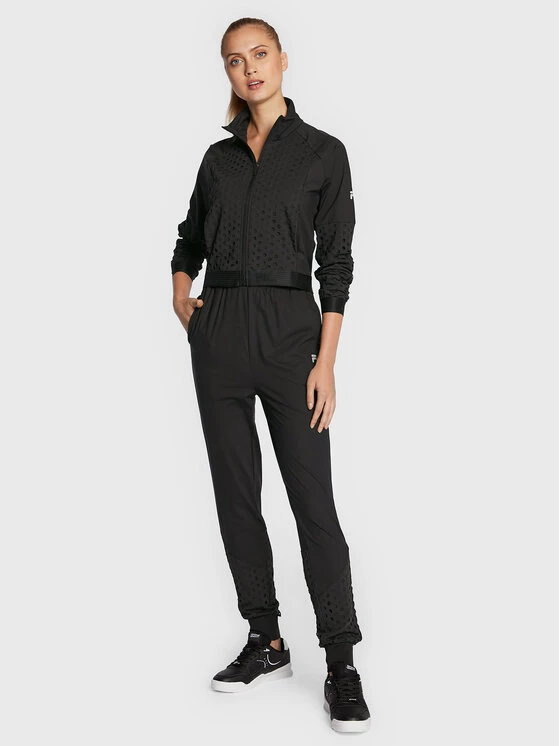 Fila Γυναίκες Παντελόνια Φόρμας Jogger Raceland FAW0204 Μαύρο Regular Fit Μαύρο 4 Fila Γυναίκες Παντελόνια Φόρμας Jogger Raceland FAW0204 Μαύρο Regular Fit Μαύρο - Image 2