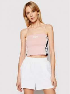 Fila Γυναίκες Tops Τοπ Takoda 687696 Ροζ Slim Fit Ροζ