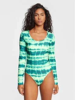 Fila Γυναίκες Κορμάκια κορμάκι Chambery FAW0222 Πράσινο Slim Fit Πράσινο