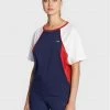 Fila Γυναίκες T-shirts T-Shirt Zawiya FAW0266 Σκούρο μπλε Oversize Σκούρο μπλε -Fila Εκπτώσεις unnamed file 137