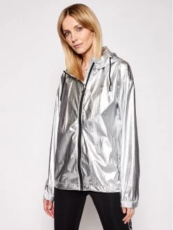 Fila Γυναίκες Αντιανεμικά Μπουφάν Μπουφάν μεταβατικό Janit 683263 Ασημί Regular Fit Ασημί