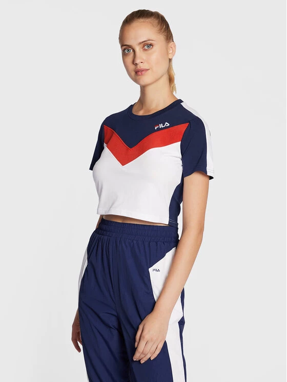 Fila Γυναίκες T-shirts T-Shirt Biella FAW0272 Σκούρο μπλε Slim Fit Σκούρο μπλε 3 Fila Γυναίκες T-shirts T-Shirt Biella FAW0272 Σκούρο μπλε Slim Fit Σκούρο μπλε