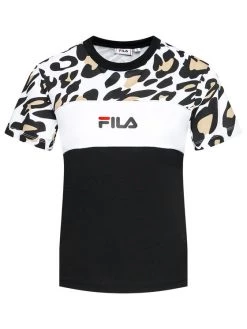 Fila Γυναίκες T-shirts T-Shirt Anokia Aop Blocked 688789 Μαύρο Regular Fit Μαύρο -Fila Εκπτώσεις unnamed file 1434