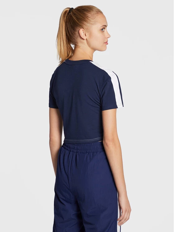 Fila Γυναίκες T-shirts T-Shirt Biella FAW0272 Σκούρο μπλε Slim Fit Σκούρο μπλε 5 Fila Γυναίκες T-shirts T-Shirt Biella FAW0272 Σκούρο μπλε Slim Fit Σκούρο μπλε - Image 3