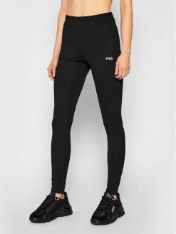 Fila Γυναίκες Κολάν Edwina 687603 Μαύρο Slim Fit Μαύρο