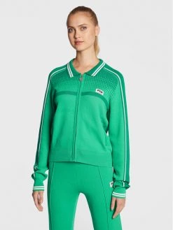 Fila Γυναίκες Μπλούζες Μπλούζα Tarazona FAW0233 Πράσινο Regular Fit Πράσινο