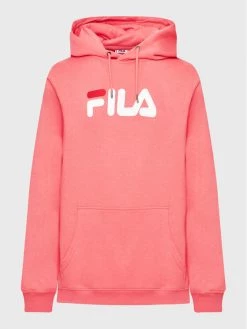 Fila Άνδρες Μπλούζες Χωρίς Φερμουάρ Μπλούζα Unisex Barumini FAU0090 Ροζ Regular Fit Ροζ -Fila Εκπτώσεις unnamed file 192