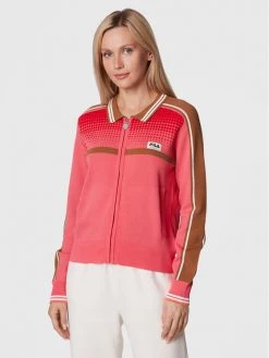 Fila Γυναίκες Ζακέτες Ζακέτα Tarazona FAW0233 Ροζ Regular Fit Ροζ