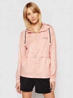 Fila Γυναίκες Αντιανεμικά Μπουφάν Μπουφάν μεταβατικό Janet 683314 Ροζ Regular Fit Ροζ