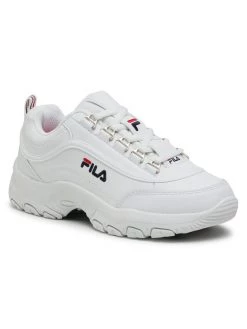 Fila Παιδιά Αγόρι Αθλητικά Strada Low Kids 1010781.1FG Λευκό Λευκό