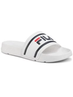 Fila Άνδρες Παντόφλες Morro Bay Slipper 2.0 1010930.1FG Λευκό Λευκό