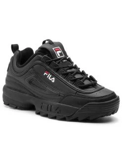Fila Άνδρες Παπούτσια Πεζοπορίας Αθλητικά Disruptor Low 1010262.12V Μαύρο Μαύρο
