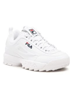 Fila Άνδρες Παπούτσια Πεζοπορίας Αθλητικά Disruptor Low 1010262.1FG Λευκό Λευκό