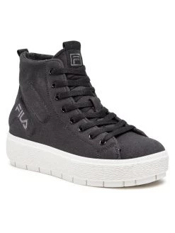 Fila Γυναίκες Αθλητικά Potenza Mid Wmn FFW0195.80010 Μαύρο Μαύρο