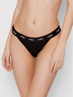 Fila Γυναίκες Brazil Σλιπ Σλιπ Brazil ψηλόμεσο Donna FU6159 Μαύρο Μαύρο