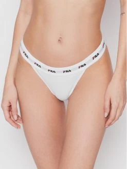 Fila Γυναίκες Brazil Σλιπ Σλιπ Brazil ψηλόμεσο Donna FU6159 Λευκό Λευκό