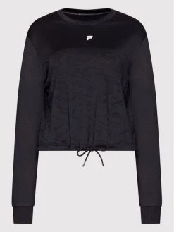 Fila Γυναίκες Μπλούζες Χωρίς Φερμουάρ Μπλούζα Rimini FAW0069 Μαύρο Regular Fit Μαύρο -Fila Εκπτώσεις unnamed file 3495