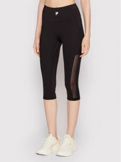 Fila Γυναίκες Κολάν Regeland FAW0054 Μαύρο Slim Fit Μαύρο