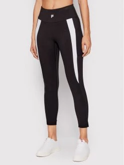 Fila Γυναίκες Κολάν Rabenau FAW0042 Μαύρο Slim Fit Μαύρο