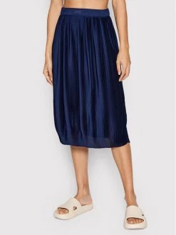 Fila Γυναίκες Midi Πλισέ φούστα Tondela FAW0034 Σκούρο μπλε Regular Fit Σκούρο μπλε