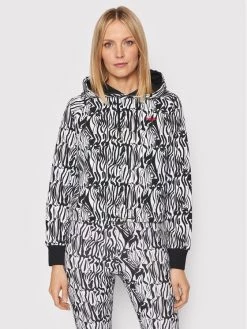 Fila Γυναίκες Μπλούζες Μπλούζα Breza FAW0125 Μαύρο Cropped Fit Μαύρο