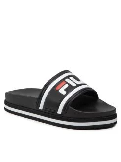 Fila Γυναίκες Παντόφλες Morro Bay Zeppa FFW0048.80010 Μαύρο Μαύρο