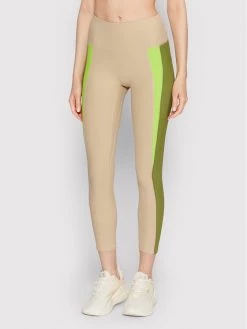 Fila Γυναίκες Κολάν VR46 C21 FAW0295 Μπεζ Slim Fit Μπεζ