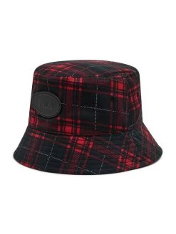 Fila Άνδρες Σκούφοι & Καπέλα Καπέλο Bucket Check Aop 686165 Μαύρο Μαύρο