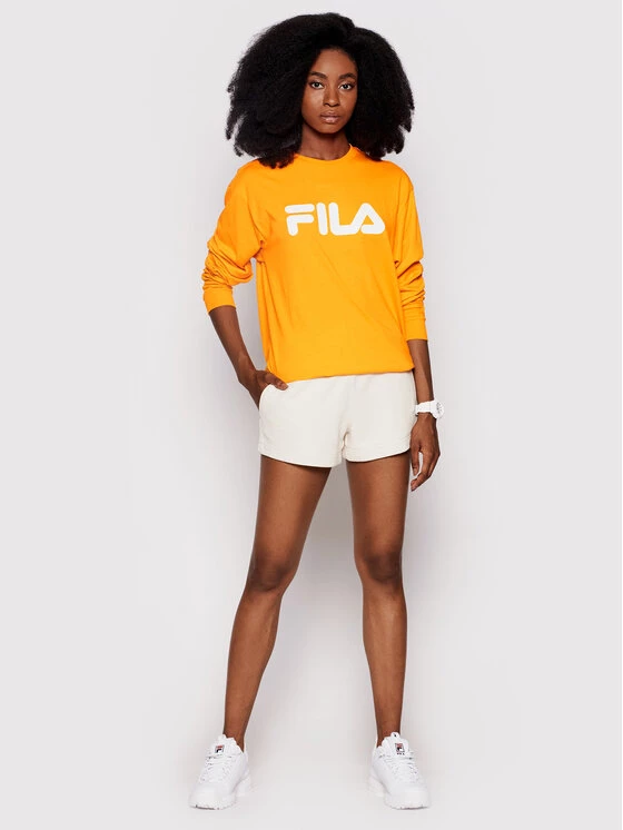 Fila Γυναίκες Μπλουζάκια Longsleeve Unisex Classic Pure 681092 Πορτοκαλί Regular Fit Πορτοκαλί 4 Fila Γυναίκες Μπλουζάκια Longsleeve Unisex Classic Pure 681092 Πορτοκαλί Regular Fit Πορτοκαλί - Image 2
