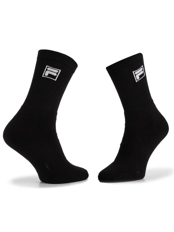 Fila Γυναίκες Ψηλές Κάλτσες Σετ 3 ζευγάρια ψηλές κάλτσες Unisex Calza Tennis Socks F9000 Μαύρο Μαύρο 4 Fila Γυναίκες Ψηλές Κάλτσες Σετ 3 ζευγάρια ψηλές κάλτσες Unisex Calza Tennis Socks F9000 Μαύρο Μαύρο - Image 2