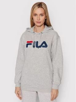 Fila Άνδρες Μπλούζες Χωρίς Φερμουάρ Μπλούζα Unisex 681090 Γκρι Regular Fit Γκρι -Fila Εκπτώσεις unnamed file 4563