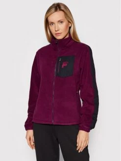 Fila Γυναίκες Μπλούζες Fleece Fleece Rina 689402 Μωβ Regular Fit Μωβ