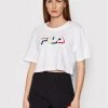 Fila Γυναίκες T-shirts T-Shirt Boituva 768993 Λευκό Relaxed Fit Λευκό -Fila Εκπτώσεις unnamed file 601