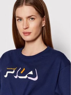 Fila Γυναίκες T-shirts T-Shirt Boituva 768497 Σκούρο μπλε Relaxed Fit Σκούρο μπλε -Fila Εκπτώσεις unnamed file 609