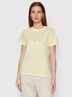 Fila Γυναίκες T-shirts T-Shirt Basco 768995 Μπεζ Regular Fit Μπεζ