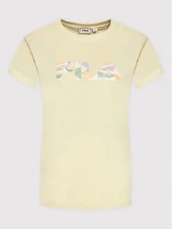 Fila Γυναίκες T-shirts T-Shirt Basco 768995 Μπεζ Regular Fit Μπεζ -Fila Εκπτώσεις unnamed file 615