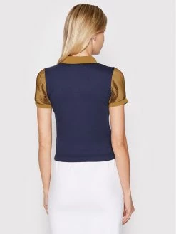 Fila Γυναίκες Μπλούζες Polo Polo Thorn Cropped FAW0021 Σκούρο μπλε Regular Fit Σκούρο μπλε -Fila Εκπτώσεις unnamed file 623