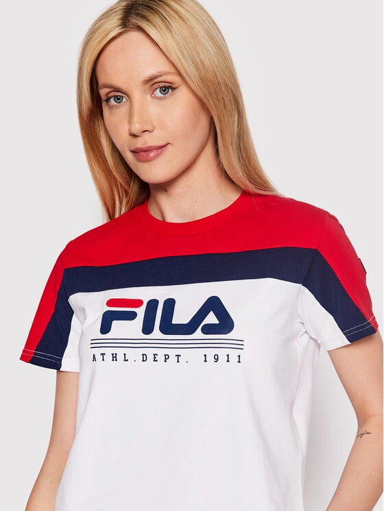 Fila Γυναίκες T-shirts T-Shirt Belek 768588 Έγχρωμο Regular Fit Έγχρωμο 6 Fila Γυναίκες T-shirts T-Shirt Belek 768588 Έγχρωμο Regular Fit Έγχρωμο - Image 4