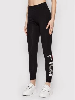 Fila Γυναίκες Κολάν Barban FAW0141 Μαύρο Slim Fit Μαύρο