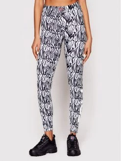 Fila Γυναίκες Κολάν Berg FAW0131 Μαύρο Slim Fit Μαύρο