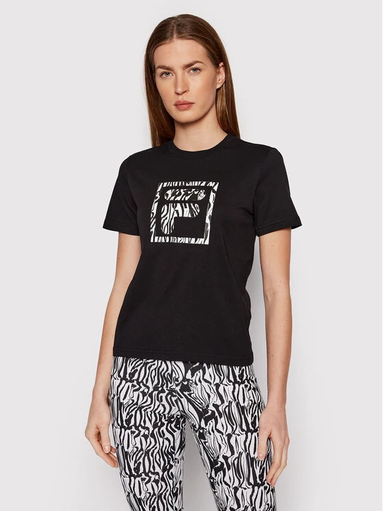 Fila Γυναίκες T-shirts T-Shirt Bale FAW0128 Μαύρο Regular Fit Μαύρο 3 Fila Γυναίκες T-shirts T-Shirt Bale FAW0128 Μαύρο Regular Fit Μαύρο
