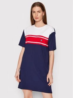 Fila Γυναίκες Φορέματα Φόρεμα καθημερινό Brezno FAW0127 Σκούρο μπλε Regular Fit Σκούρο μπλε