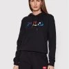 Fila Γυναίκες Μπλούζες Μπλούζα Bertiogo 768554 Μαύρο Regular Fit Μαύρο -Fila Εκπτώσεις unnamed file 745