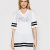 Fila Γυναίκες T-shirts T-Shirt Jala 683299 Λευκό Oversize Λευκό -Fila Εκπτώσεις unnamed file 810