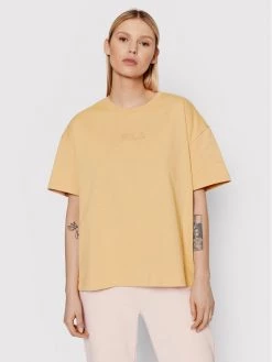 Fila Γυναίκες T-shirts T-Shirt Amalia 689776 Μπεζ Oversize Μπεζ