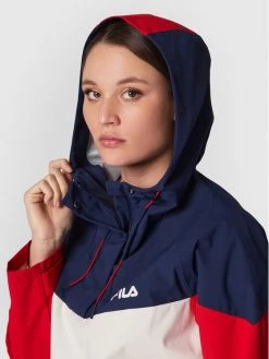 Fila Γυναίκες Μπουφάν Anorak Toprakcuma FAW0290 Σκούρο μπλε Relaxed Fit Σκούρο μπλε -Fila Εκπτώσεις unnamed file 87